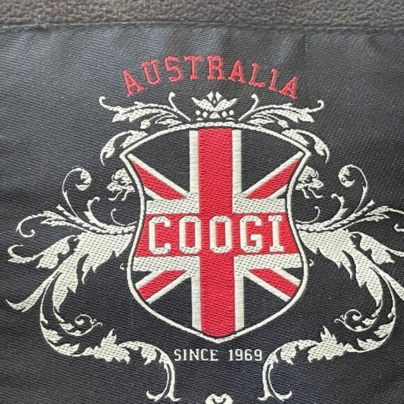 Coogi Australia Men's Vintage Full Zipper Hooded Bomber Jacket Black Size 3X - Picture 7 of 15